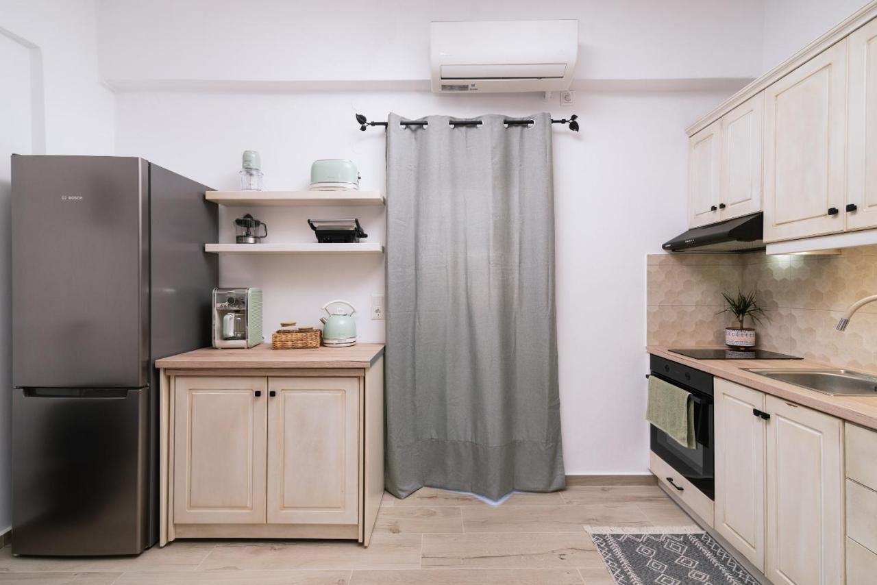 Central Apartments “Evanthia” ピツイディア エクステリア 写真